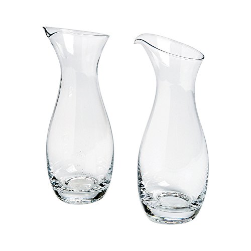 Pitcher Shaped Glass Sand Ceremony Jars (Set of 2) Wedding Supplies