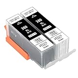 ZAZ BCI-380XLPGBK ブラック 2本 互換インクTS8130 TS8230 TS8330 TS8430 381 380 インク BCI-381 BCI-380 (380PGBK*2)