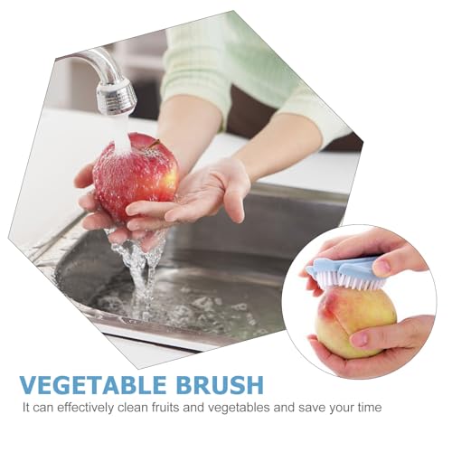 Cepillo para ollas y verduras en pack de 3 para cocina diaria 8