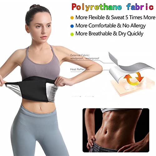 Almencla de emagrecimento de sauna queimador de gordura termo abdominal de cinturo para de corrida,