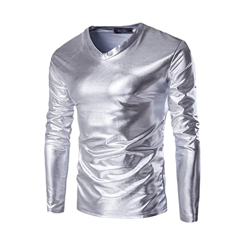 Ensemble veste et pantalon homme revêtement argenté chic