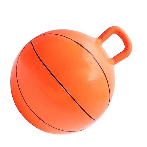 KONTONTY 1 Pc Croissant Saltando Pelota saltarina Games Balón Hinchable inflador inflador balones Bola de Mango Bola de Salto Inflable inflables de polivinilo