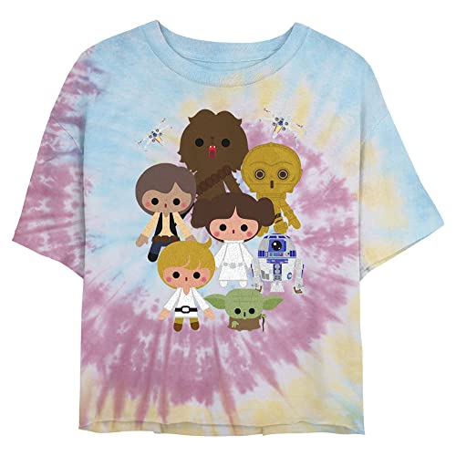 T-Shirt Star Wars Femme Heroes Kawaii pour Look Geek Chic au Quotidien