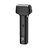 【Amazon.co.jp限定】電気シェーバー メンズシェーバー 電気ひげそり 2025改良設計 電動往復式 髭剃り 3枚刃-密着3Dヘッド LED電池残量表示 低騒音 IPX7防水 お風呂剃り可 乾湿両用ひげ剃り 長持ちバッテリー トリマー付き 水洗い可 Type-C充電式 誤操作防止ロック機能 出張/旅行 持ち運び便利 日本語説明書