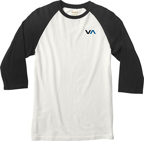 RVCA Men's Two Color Va Raglan T-Shirt