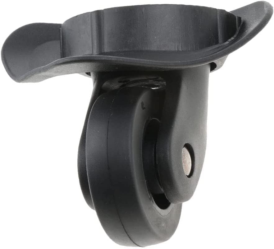 Roues pivotantes pour valises et chariots : voyagez l'esprit léger avec ce lot de 2 roues noires