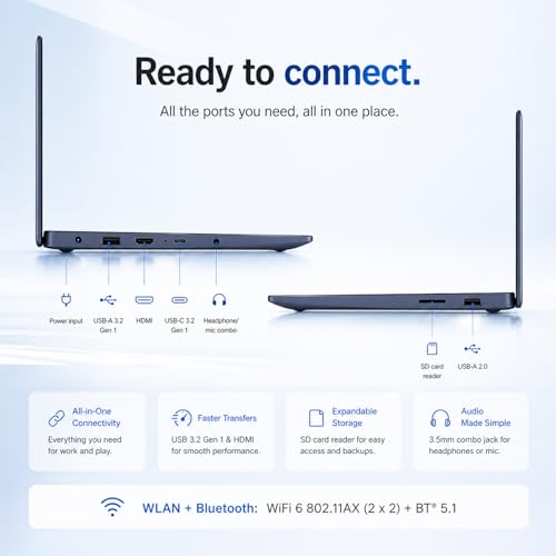 Image of Lenovo New Released IdeaPad 15.6 inch FHD Touchscreen Laptop(2026-2027 Premium Edition), Intel Core i5-1335U(Outperforms i7-1255U), 16GB RAM, 256GB PCIe, 14.5-Hour Battery Life, Win 11 with MS 365 for Web