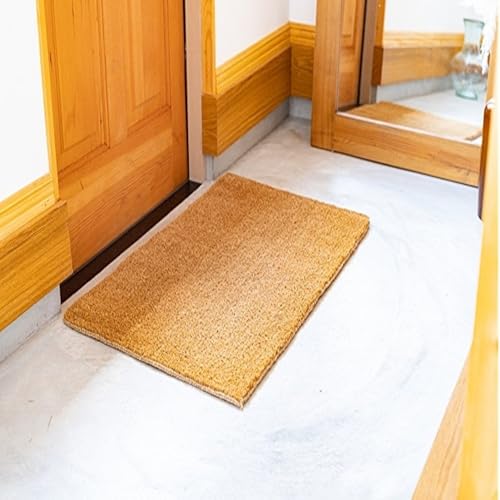 ココヤシ玄関屋外泥・砂落としカルナマット(L)600×900mm
