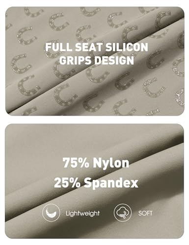 fitst4 sports girls riding pants full seat high waist kids equestrian breeches horse schooling tights zipper pockets