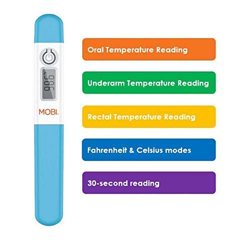 Wrist Blood Pressure Monitor & Oral Thermometer Pack #TOP1