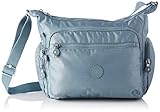 Mono robot de metal Kipling Gabbie, Bandolera para Mujer, Brillo Marino, One Size
