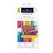 Faber-Castell Gelatos Brights: 12 Watercolor Gel Crayons and Watercolor Supplies, Versatile Art Pigment Crayons for Adults, Gel Sticks for Mixed Media, Journaling Supplies for Artists & Hobbyists