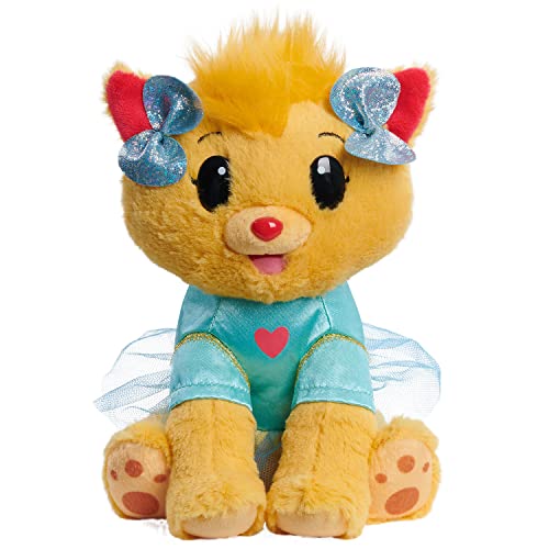 Just Play EK World Emma Chat Daisy en peluche, animal en peluche, jouets pour enfants à partir de 3 ans