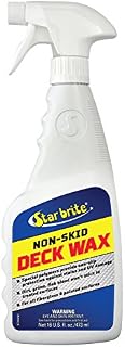 Star Brite Non-Skid Deck Wax - Non-Slip Protection From Stains & UV Damage