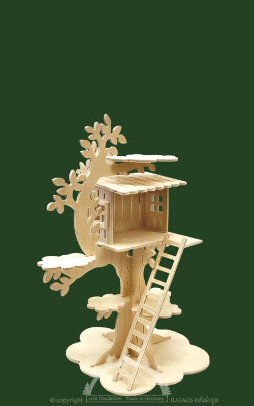 Ratags Baumhaus zum Basteln, klein, für Miniaturen