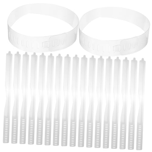 FOMIYES 100pcs Transparent Shirt Collar Durable Plastic Collar Supports for Shirts Easy to Use and Store Prevents Deformation During Transport and Storage