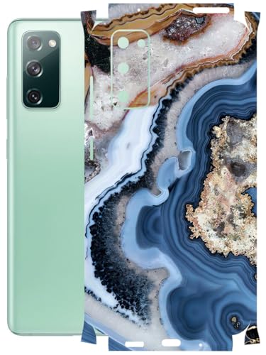 Image of AtOdds - Full Body Back Screen Guard Protector Film - Lamination Wrap Skin Sticker Compatible with Samsung Galaxy S20 FE | Scratchproof Matte Finish (Floor Marble)
