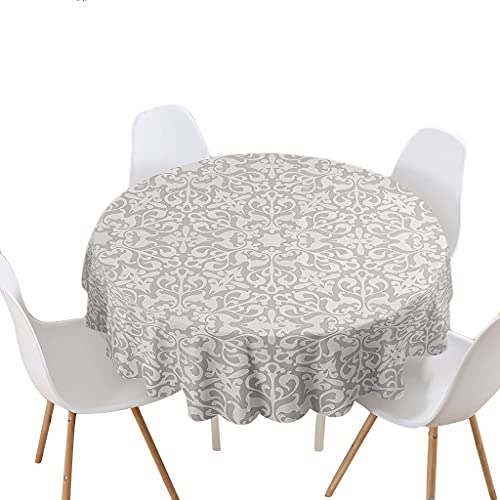 Highdi 3D Tovaglia Rotonda Antimacchia, Stampa