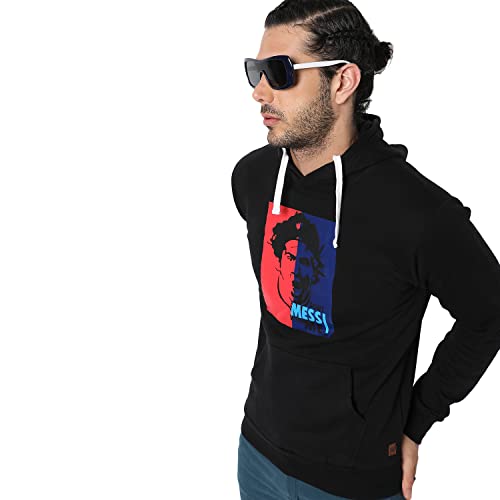 Image of CAHOOT Men's Printed Sweatshirt Regular Fit for Casual Wear | Full Sleeve | Cotton | Stylish Sweatshirt Crafted with Comfort Fit and High Performance for Everyday We