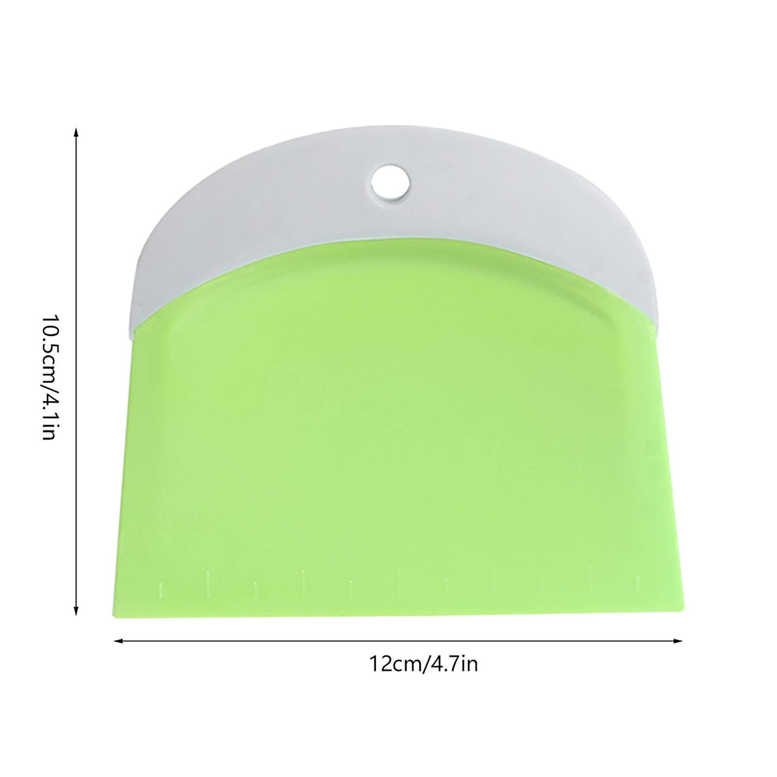 Ejoyous 2 szt. Skrobak do Kremu Zestaw Plastikowych Foremek do Ciasta 12 X 10,5 Cm Nieprzywierająca Foremka Pieczenia Ciasta Ciasto Kremówka Ser Czekoladowy Narzędzie Pieczenia w Kuchni (74073-1