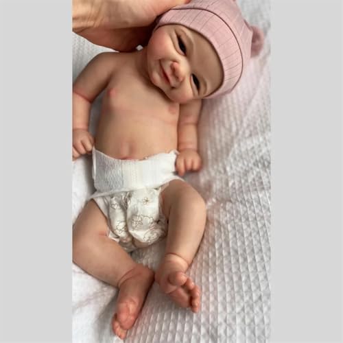 Muñeca Vivienne de 45 cm en silicona platino miniatura 4