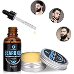 Beard Grooming Kit,Beard Kit with Beard Oil,Beard Growth Serum,Beard Wash, Beard Balm,Beard Brush, Beard Comb, Beard & Mustache Scissors Beard Growth Kit Unique Gifts for Men - Image 2