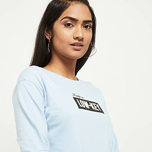 Image of Max Women's Viscose-Nylon Round Neck Sweatshirt