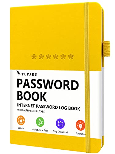 Carnet de mots de passe avec onglets fini les codes perdus