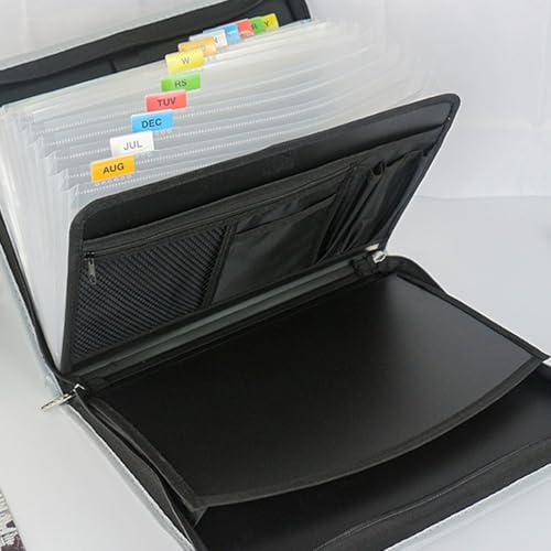 Classeur extensible avec poignée ergonomique et trieur à grande capacité 400 feuilles - 5