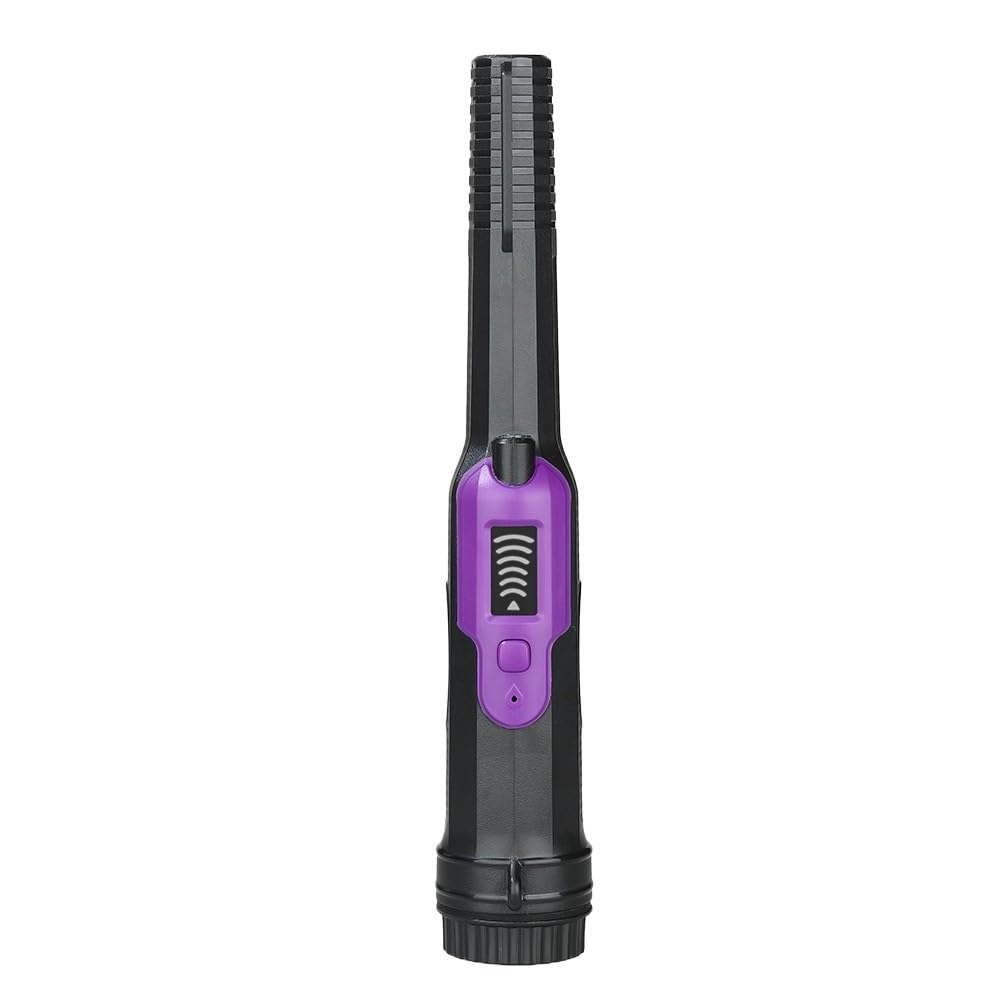 Détecteur de Métaux, Détecteur de métaux for la Chasse au trésor en Plein air, Petit détecteur Portable(Purple)