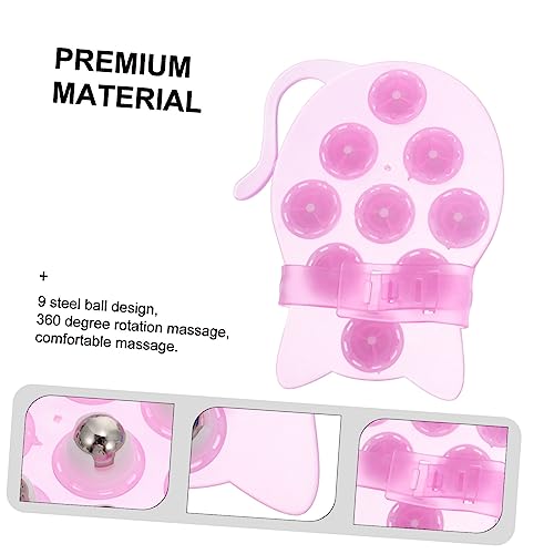 Beaupretty 2 Conjuntos 2Pcs Nove Contas Massageador Fonte De Massagem Pescoço Travesseiro Massageado