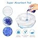 Disposable Potty Chair Liners with Drawstring for Universal Potty Training Toilet Seat, Toddler Portable Outdoors Travel Toilet Liners with Super Absorbent Pad - 30 Pack