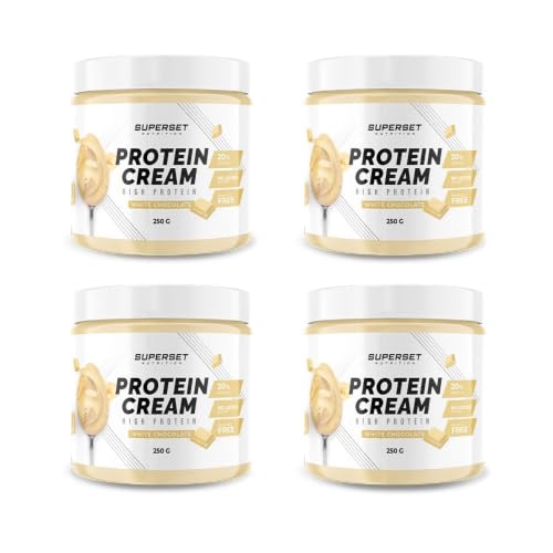 CREMA PROTEICA (4X250G) Chocolate blanco