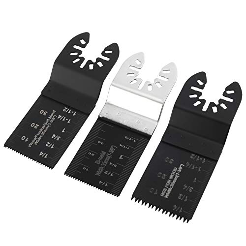 23 Pcs Metal Wood Oscillating Multitool Saw Blades, Fit Porter Cable, Black & Decker, Craftsman, Ridgid, Ryobi, Milwaukee, Dewalt, Rockwell Chicago Etc. #TOP5