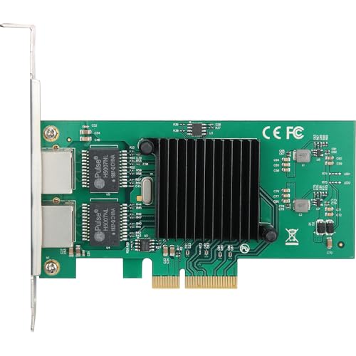 Inline Dual-Gigabit Network Card PCIe x4, Intel 82576EB, 2X RJ45 1 Gb/s, VLAN, Jumbo Frames, Low-Profile Slot Bracket, 51125B miniatura 6