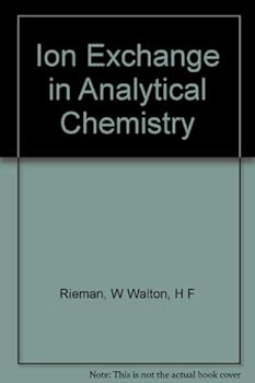 Hardcover Ion Exchange in Analytical Chemistry Book