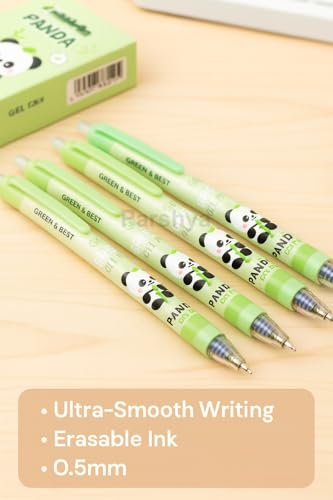 Image of KiddieWorld Erasable Gel Pen Set of 12 | 0.5mm Fine Tip Blue Ink | Smooth Writing Heat Erase Pens for School Students, Kids, Office & Exam Use