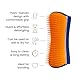 TANGLE TEEZER Pet Teezer Detangling and Dog Grooming Brush Navy/Orange 1 Pcs