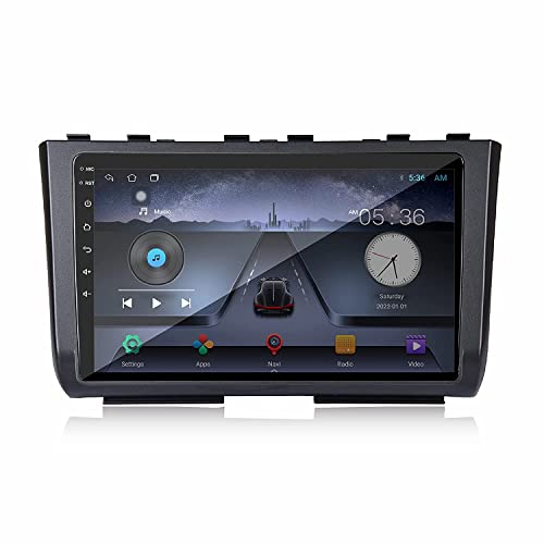 Image of AUTO SNAP 9 Inches 22cm Android 12 Gorilla Glass Wireless Car Play IPS Display Car Stereo with 2GB RAM /32 GB ROM Android Auto Quad core IPS Capacitive Touch Panel with Gorilla Glass /WiFi /GPS /Steering Wheel Connectivity /BT Compatible Hyundai New Creta