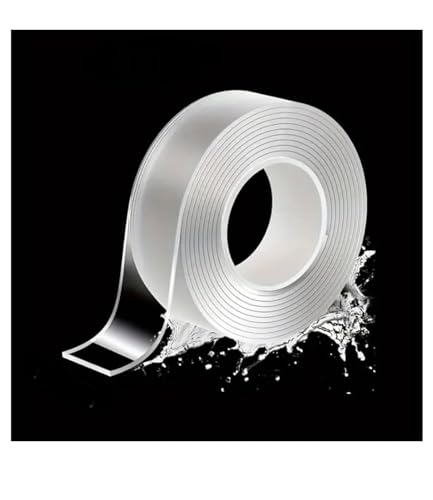 Double Sided Tape Heavy Duty strong Adhesive Transparent all purpose Tape. (5 Meters)