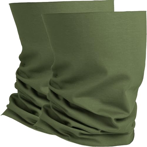 Image of 281Z Organic Cotton Breathable Summer Neck Gaiter for Men and Women - Face Scarf for Outdoor Activities