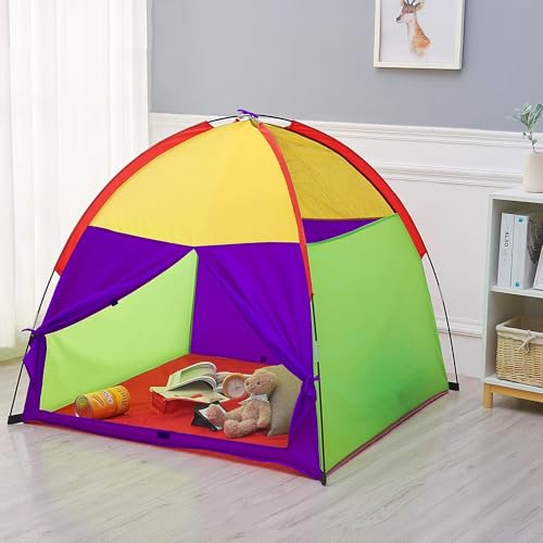 ATDAWN Rainbow Pop-Up Play Tent