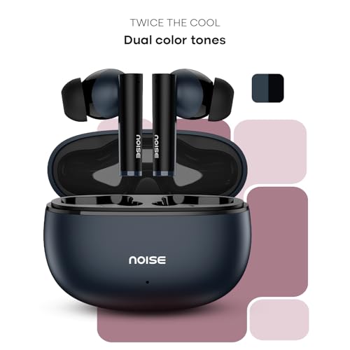 Image of Noise Buds VS501 in Ear Truly Wireless Earbuds with 50H of Playtime, Quad Mic ENC, 10Mm Driver, Dual Device Pairing, Dual Color Tones, BT V5.3 (Midnight Blue)