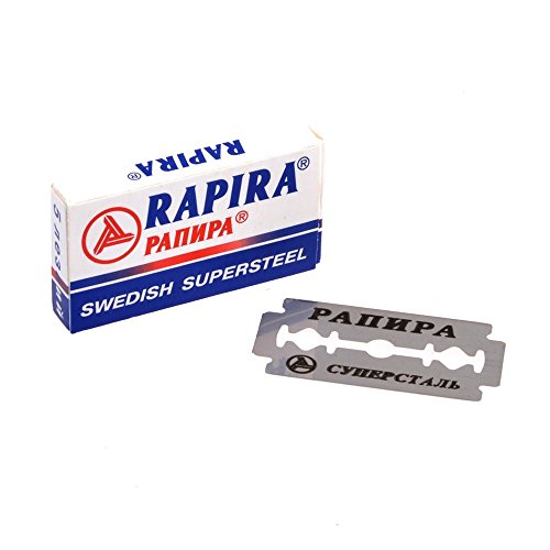 Rapira Swedish Supersteel Double Edge Blades (5 Blades Pack)