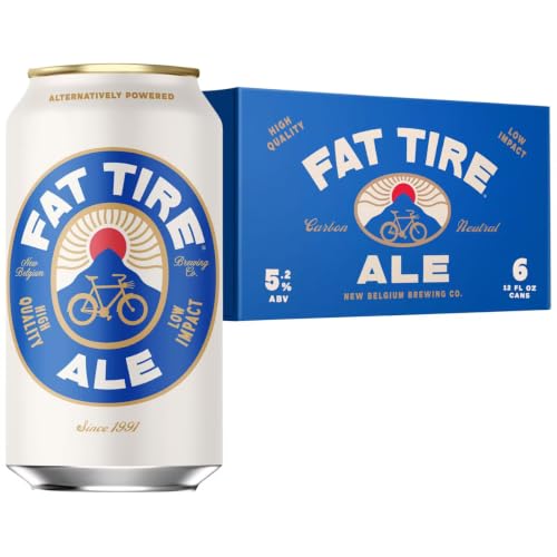 New Belgium Brewing, Amber Fat Tire, 6pk, 12 Fl Oz