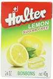 Halter Sugar-Free Bonbons, Lemon 1.40 oz (Pack of 8)
