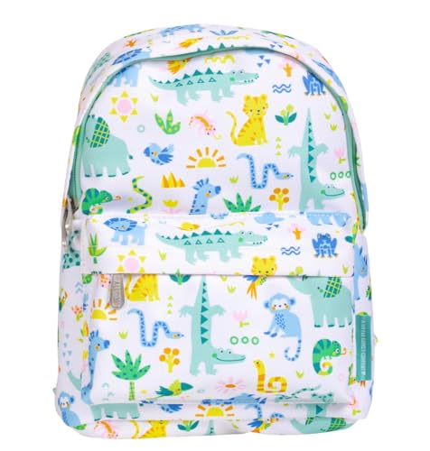 Sac à dos pour enfant de taille moyenne motif Jungle au quotidien