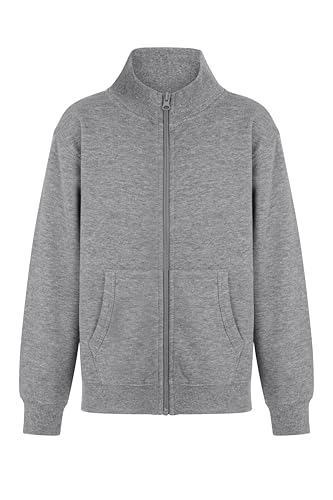 Sweat pour enfant Mukua gris pour l'école et les sorties en plein air