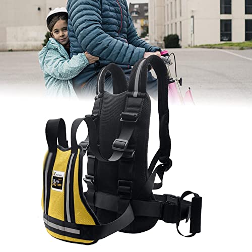 Chicote de motocicleta infantil, Alça de assento de bicicleta infantil, Arnês de motocicleta infanti