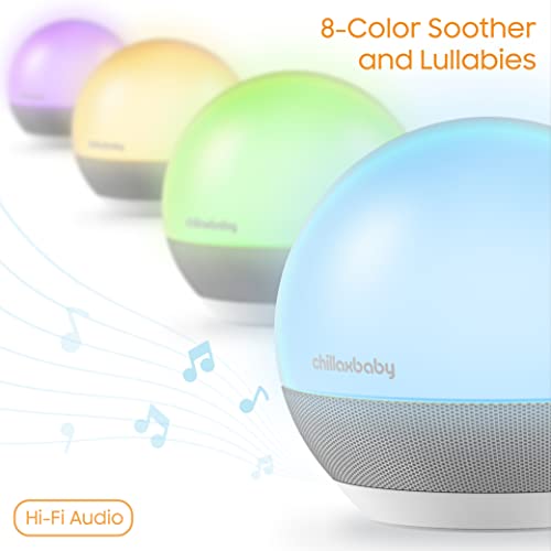 Chillax Babymood Pro - 2 In 1 Baby Monitor With Camera And Audio With Remote Pan, Lights & Lullaby For Toddler & Infant - Full Hd 360° Gooseneck Baby Camera For Nursery - Phone App & Tablet Access… #TOP4